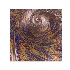 Swirl Fractal Fantasy Whirl Small Satin Scarf (Square)