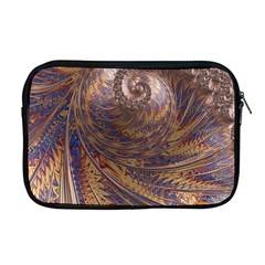 Swirl Fractal Fantasy Whirl Apple MacBook Pro 17  Zipper Case