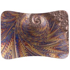 Swirl Fractal Fantasy Whirl Velour Seat Head Rest Cushion