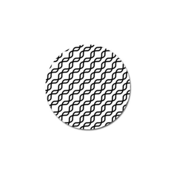 Diagonal Stripe Pattern Golf Ball Marker (10 pack)