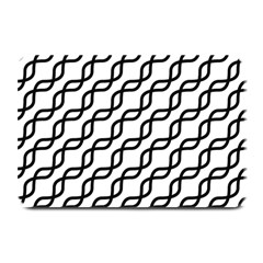 Diagonal Stripe Pattern Plate Mats by Pakrebo