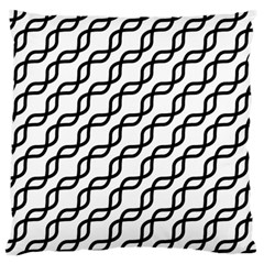 Diagonal Stripe Pattern Large Flano Cushion Case (one Side) by Pakrebo