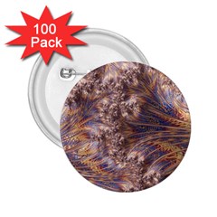 Puckered Fractal Artwork Design 2 25  Buttons (100 Pack)  by Pakrebo