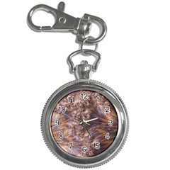 Puckered Fractal Artwork Design Key Chain Watches by Pakrebo