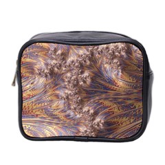 Puckered Fractal Artwork Design Mini Toiletries Bag (two Sides) by Pakrebo