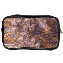 Puckered Fractal Artwork Design Toiletries Bag (one Side) by Pakrebo