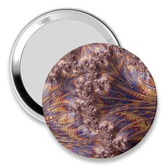 Puckered Fractal Artwork Design 3  Handbag Mirrors by Pakrebo