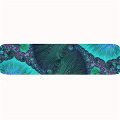 Ocean Green Sea Blue Fractal Art Large Bar Mats by Pakrebo