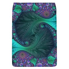 Ocean Green Sea Blue Fractal Art Removable Flap Cover (l) by Pakrebo