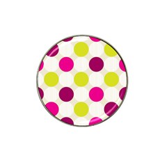 Polka Dots Spots Pattern Seamless Hat Clip Ball Marker (10 Pack) by Pakrebo