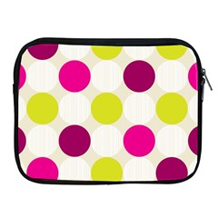 Polka Dots Spots Pattern Seamless Apple Ipad 2/3/4 Zipper Cases by Pakrebo