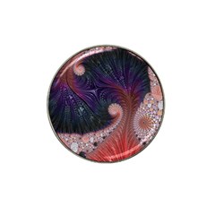 Fractal Art Artwork Design Hat Clip Ball Marker by Pakrebo