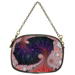 Fractal Art Artwork Design Chain Purse (one Side)