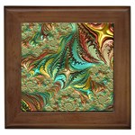 Fractal Artwork Pattern Digital Framed Tiles Front