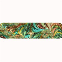 Fractal Artwork Pattern Digital Large Bar Mats by Pakrebo