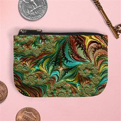 Fractal Artwork Pattern Digital Mini Coin Purse by Pakrebo