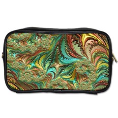 Fractal Artwork Pattern Digital Toiletries Bag (two Sides) by Pakrebo