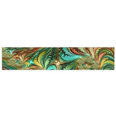 Fractal Artwork Pattern Digital Small Flano Scarf