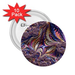 Fractal Artwork Pattern Digital 2 25  Buttons (10 Pack)  by Pakrebo