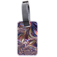 Fractal Artwork Pattern Digital Luggage Tags (two Sides) by Pakrebo