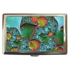 Fractal Art Colorful Pattern Cigarette Money Case