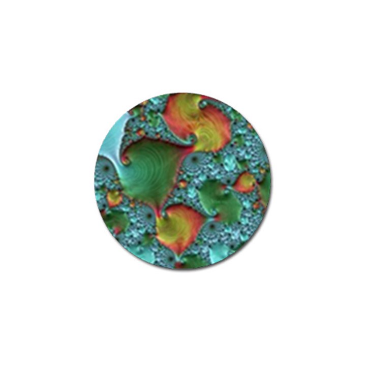 Fractal Art Colorful Pattern Golf Ball Marker (10 pack)