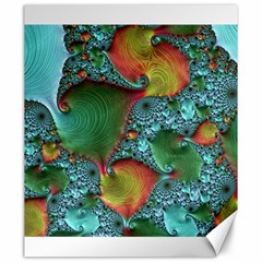 Fractal Art Colorful Pattern Canvas 20  x 24 