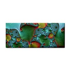 Fractal Art Colorful Pattern Hand Towel