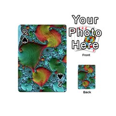 Fractal Art Colorful Pattern Playing Cards 54 (Mini)