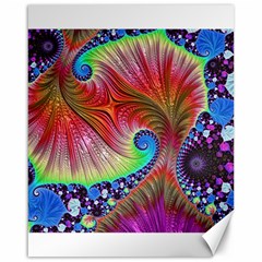 Fractal Art Fractal Colorful Canvas 16  X 20  by Pakrebo