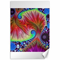 Fractal Art Fractal Colorful Canvas 20  X 30  by Pakrebo