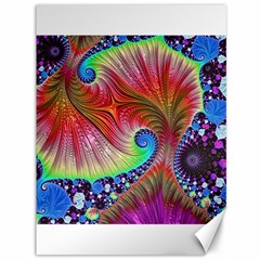 Fractal Art Fractal Colorful Canvas 36  X 48  by Pakrebo