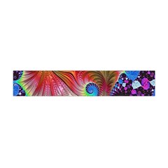 Fractal Art Fractal Colorful Flano Scarf (mini) by Pakrebo