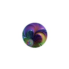 Fractal Artwork Art Swirl Vortex 1  Mini Magnets by Pakrebo