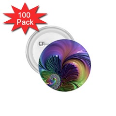 Fractal Artwork Art Swirl Vortex 1 75  Buttons (100 Pack)  by Pakrebo