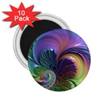 Fractal Artwork Art Swirl Vortex 2.25  Magnets (10 pack)  Front