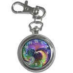 Fractal Artwork Art Swirl Vortex Key Chain Watches Front