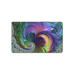 Fractal Artwork Art Swirl Vortex Magnet (name Card) by Pakrebo