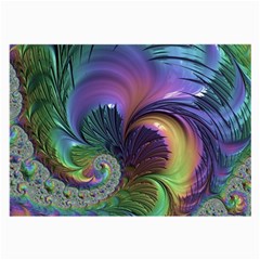 Fractal Artwork Art Swirl Vortex Large Glasses Cloth by Pakrebo