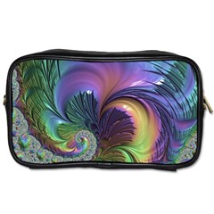 Fractal Artwork Art Swirl Vortex Toiletries Bag (one Side) by Pakrebo