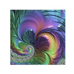 Fractal Artwork Art Swirl Vortex Small Satin Scarf (square) by Pakrebo