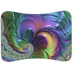 Fractal Artwork Art Swirl Vortex Velour Seat Head Rest Cushion