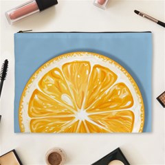 Pop Art Orange  Cosmetic Bag (xl) by Valentinaart