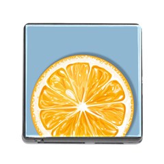 Pop Art Orange  Memory Card Reader (square 5 Slot) by Valentinaart