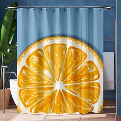 Pop Art Orange  Shower Curtain 60  X 72  (medium)  by Valentinaart