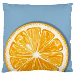 Pop Art Orange  Standard Flano Cushion Case (two Sides) by Valentinaart