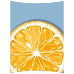 Pop Art Orange  Back Support Cushion by Valentinaart