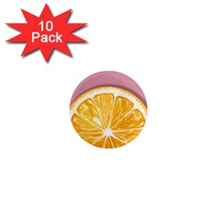 Pop Art Orange  1  Mini Magnet (10 pack) 