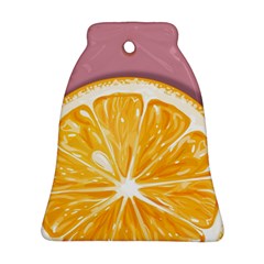 Pop Art Orange  Ornament (Bell)