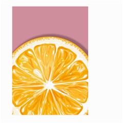 Pop Art Orange  Large Garden Flag (Two Sides)